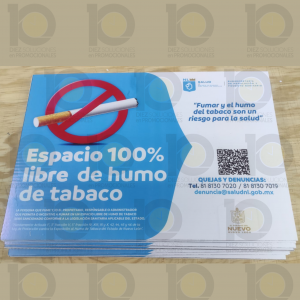 Vinil montado sobre trovicel