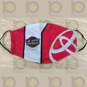 Cubrebocas sublimado