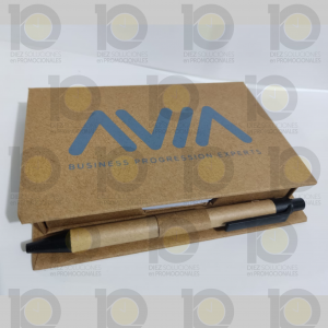 Porta notas con serigrafía