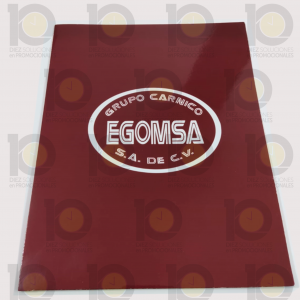 Folder tamaño carta barnizado