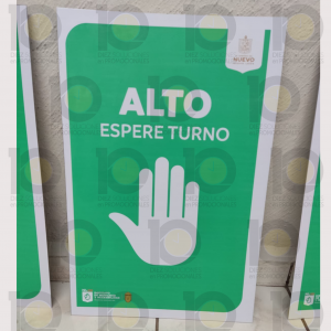 Vinil impreso montado sobre lámina