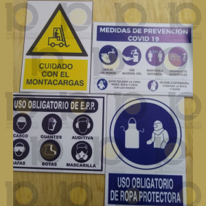 Vinil impreso montado sobre trovicel