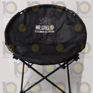 Silla plegable con serigrafía