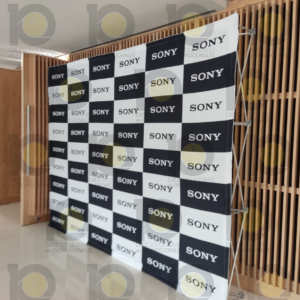 Araña plegable con tela sublimada