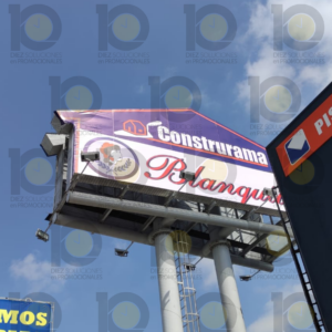 Lona Front 13oz instalada